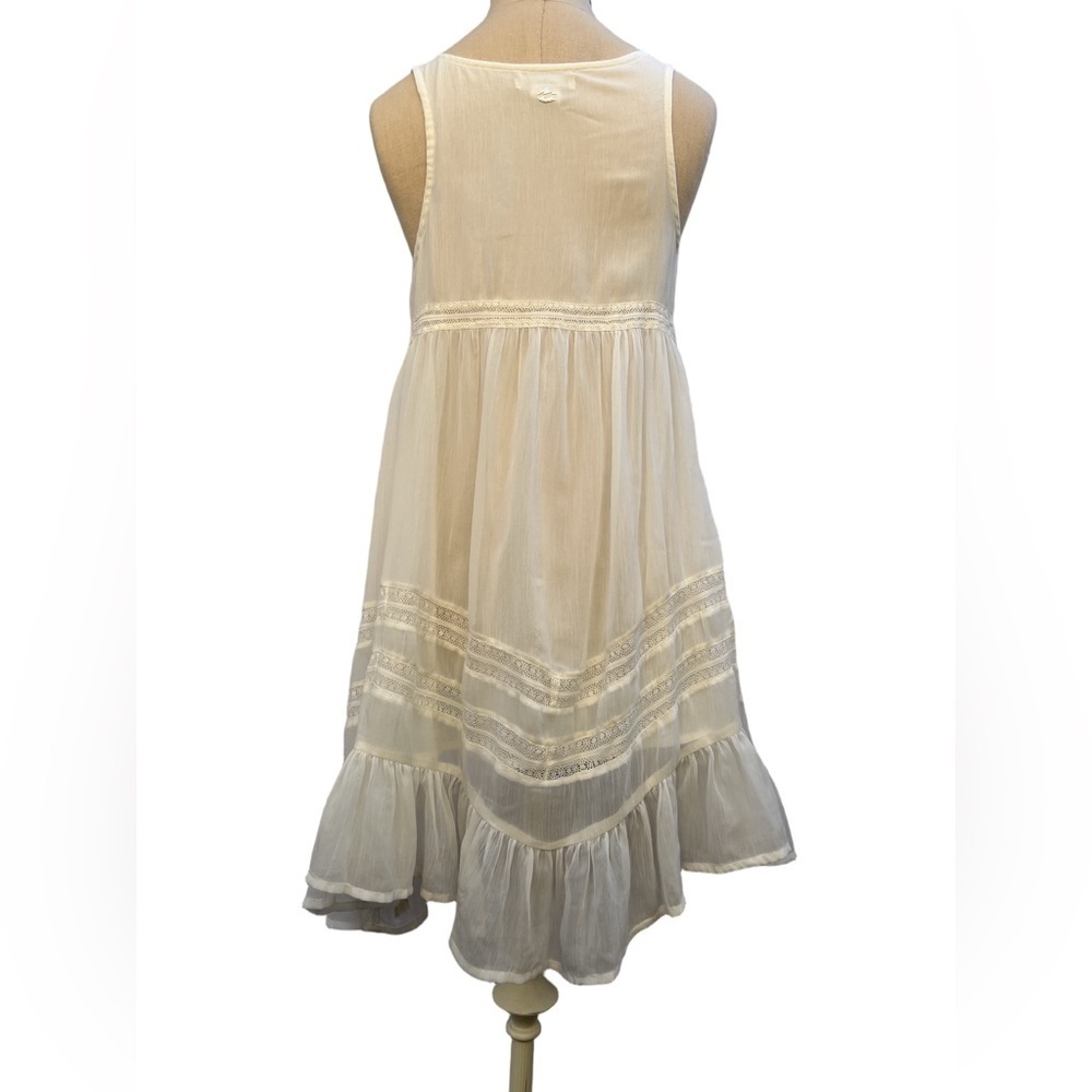 Billabong Ever So Sweet Cream Babydoll Dress - Size Small - Picture 3 of 11
